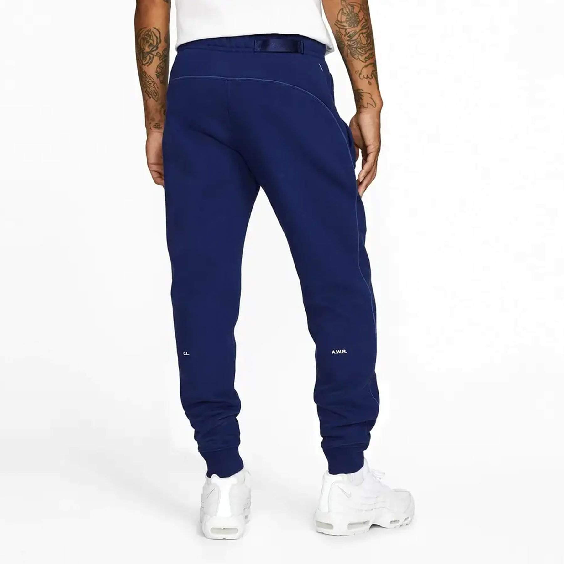 Nike x Drake NOCTA Cardinal Stock Fleece Pants Navy — Kick Game