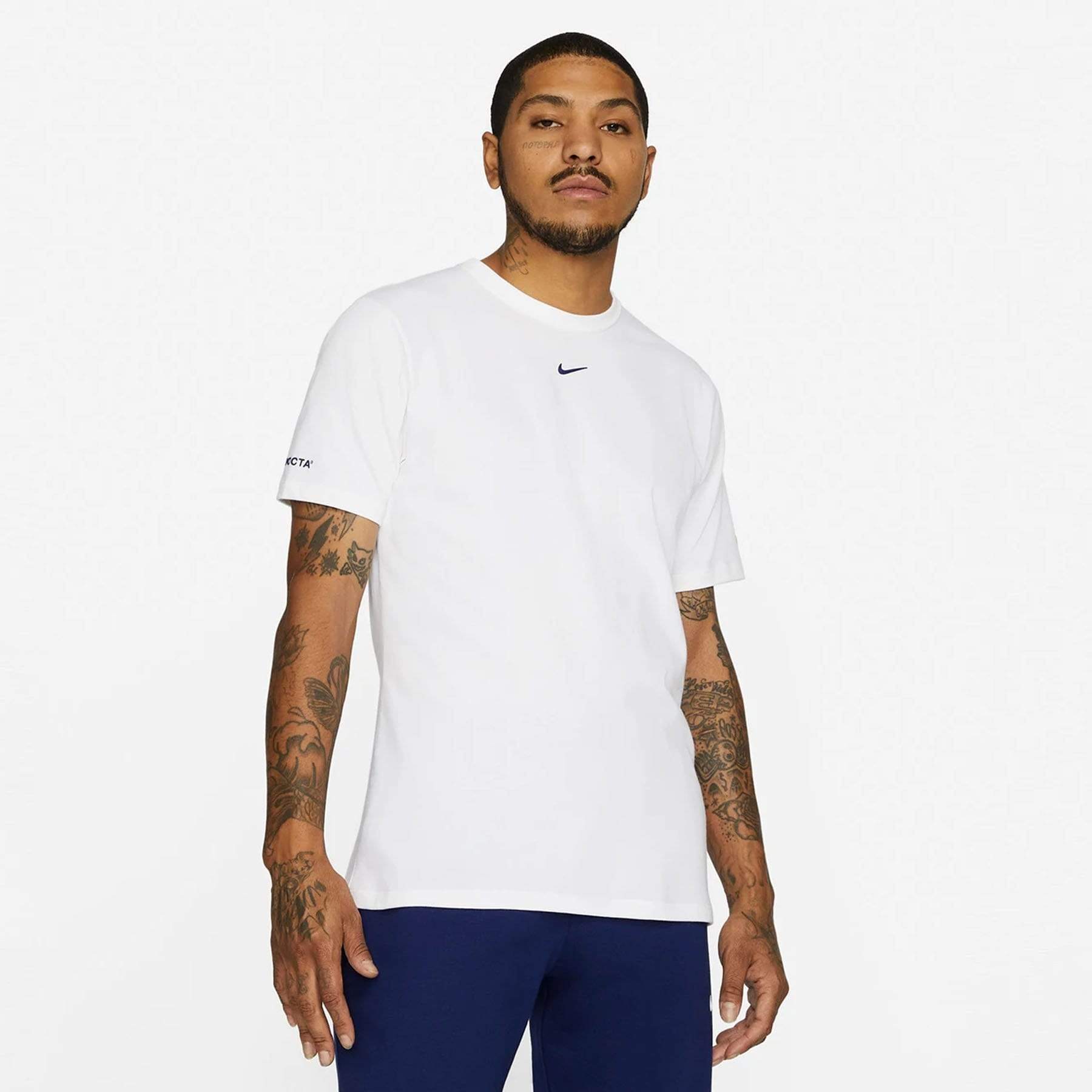 Nike x Drake NOCTA Cardinal Stock T-Shirt White — Kick Game