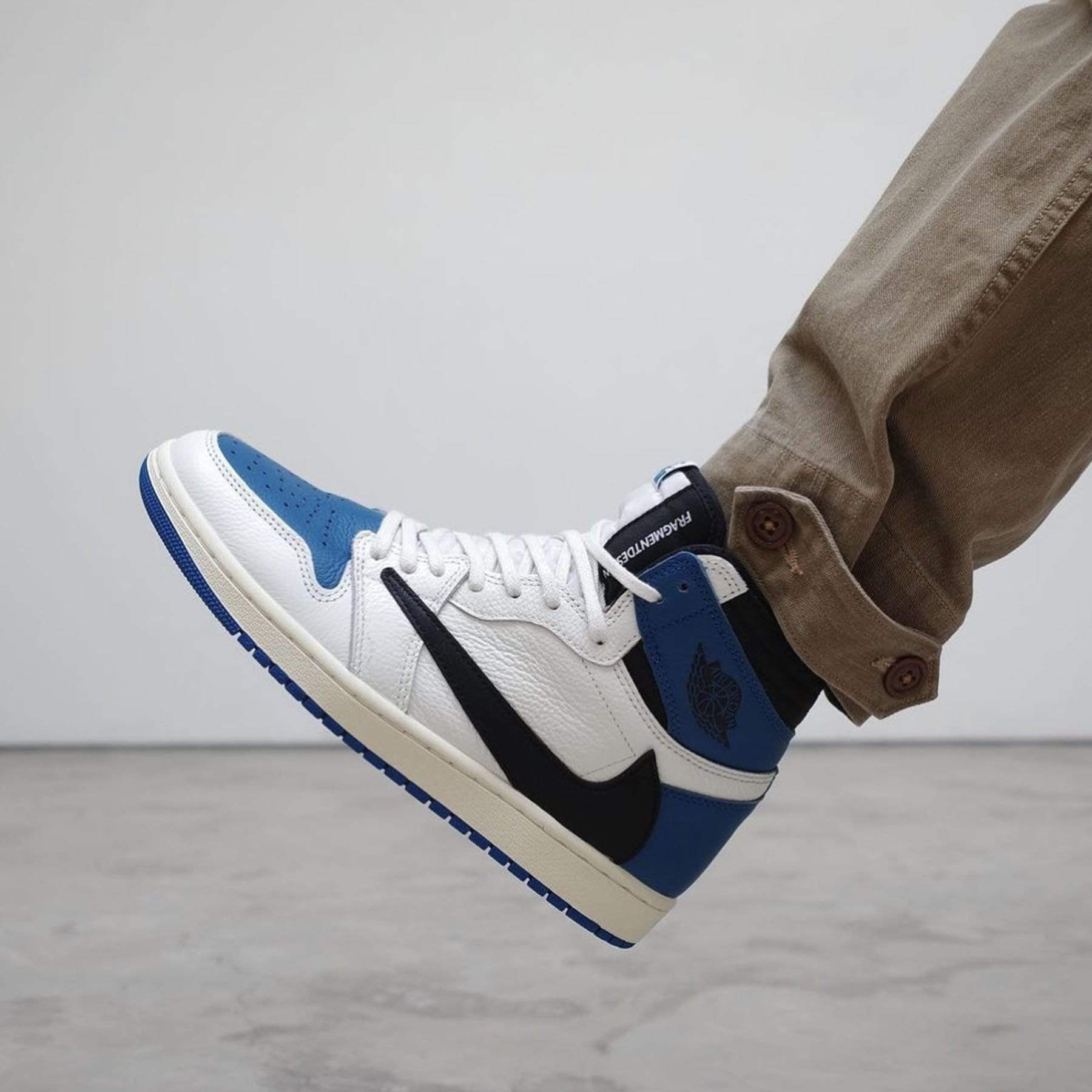 Jordan 1 best sale x fragment design