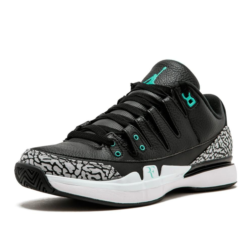 Roger federer clearance jordan 3 black