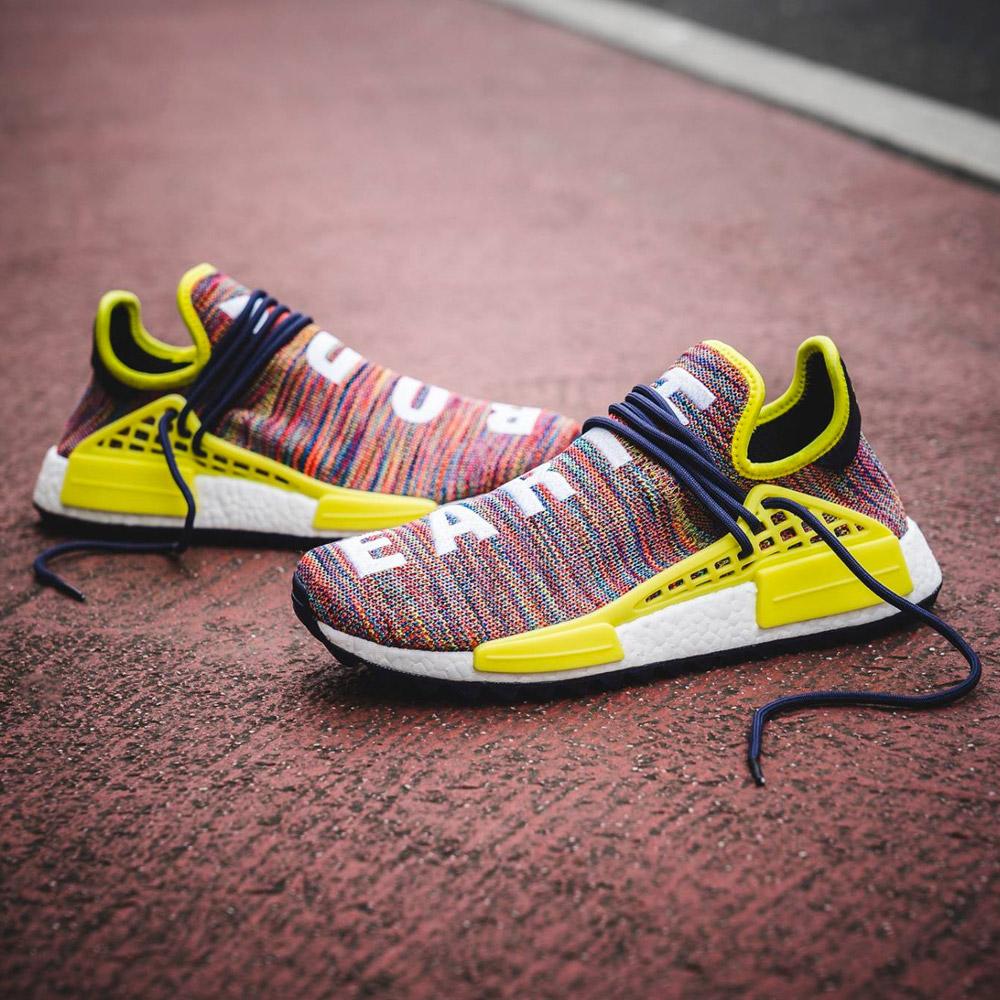 Adidas Human Race NMD Pharrell Multi-Color Size 9. AC7360