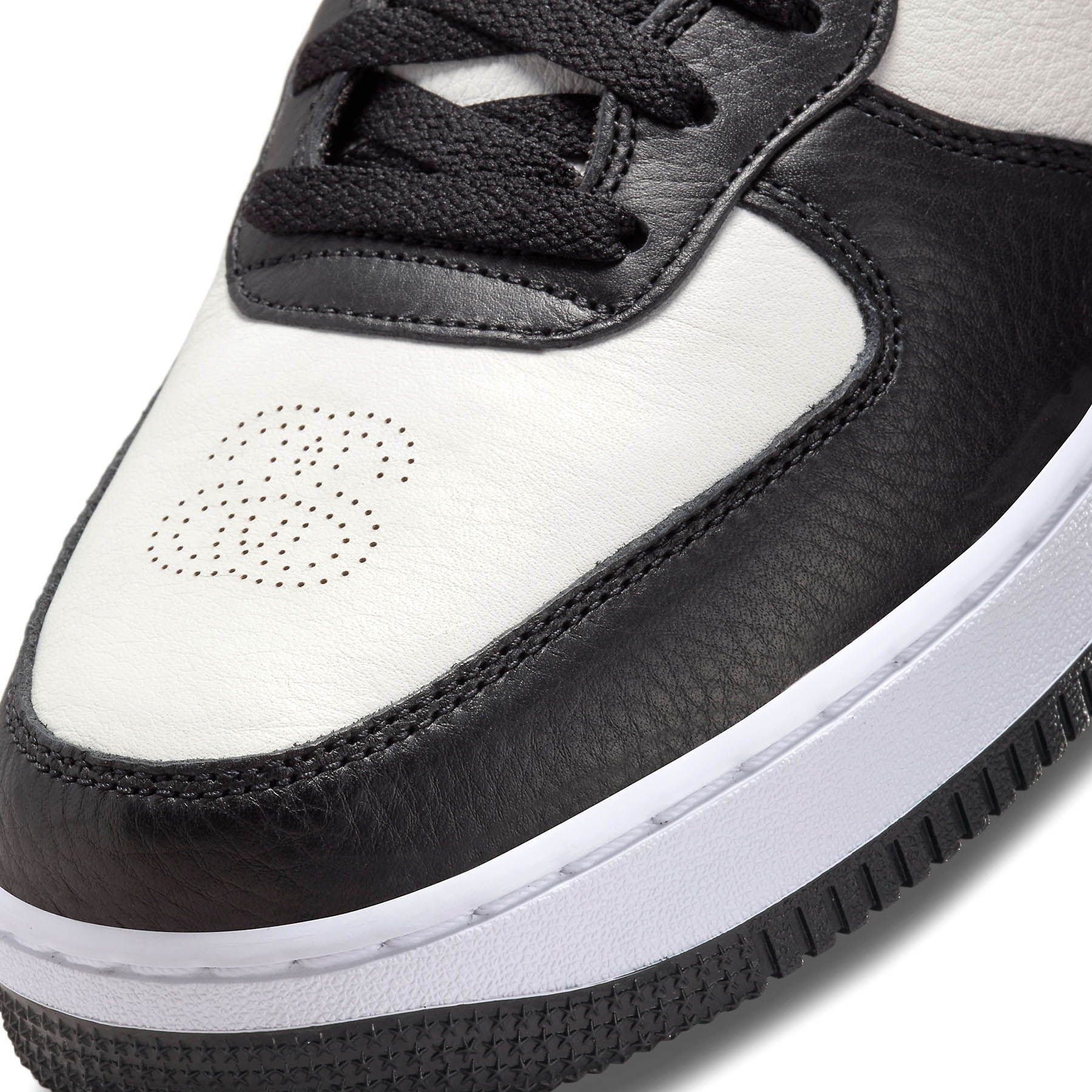 Stussy x Nike Air Force 1 Mid 'Black White' — Kick Game