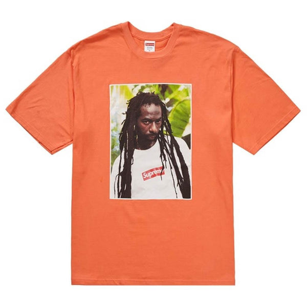 Supreme Buju Banton Tee Neon Orange — Kick Game