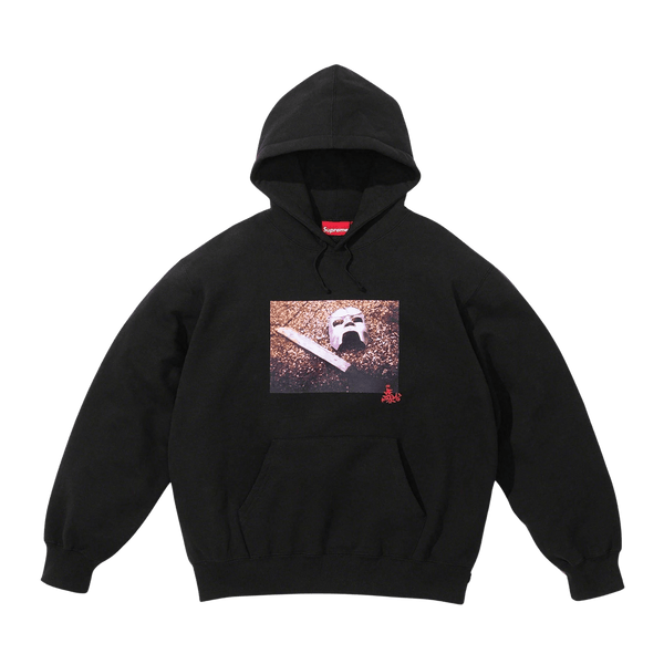 Supreme x MF DOOM Hooded Sweatshirt 'Black' — Kick Game