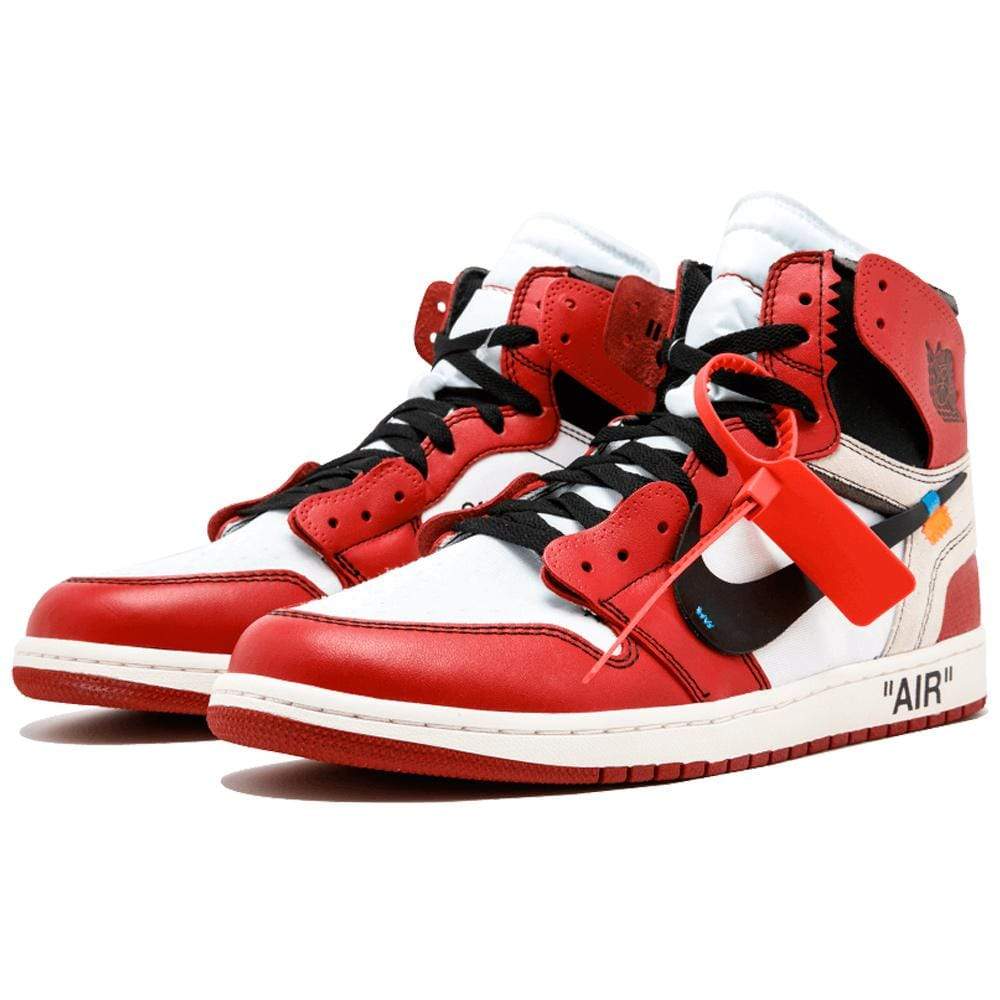 Nike Air Jordan 1 Off-White AA3834-101 Chicago Red The Ten Virgil
