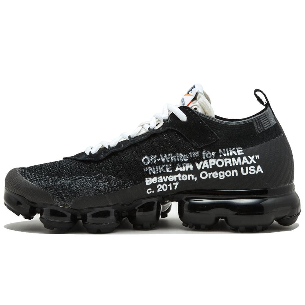 Nike air vapormax white hot sale black