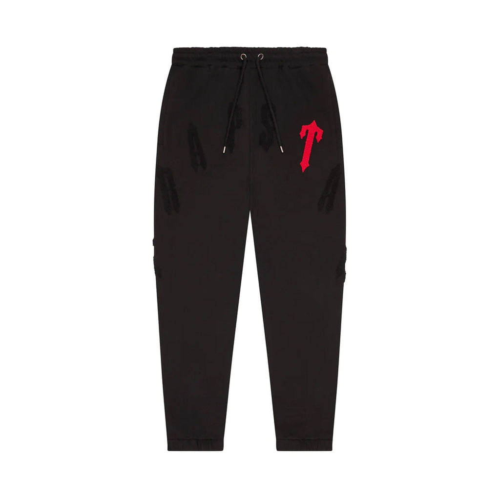 Trapstar Irongate Arch Chenille 2.0 Tracksuit - Black/Red - Kick Game