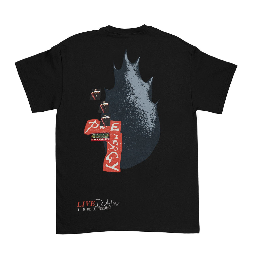 Travis Scott Summer Run 2023 Tee- Black (Dublin) - Kick Game