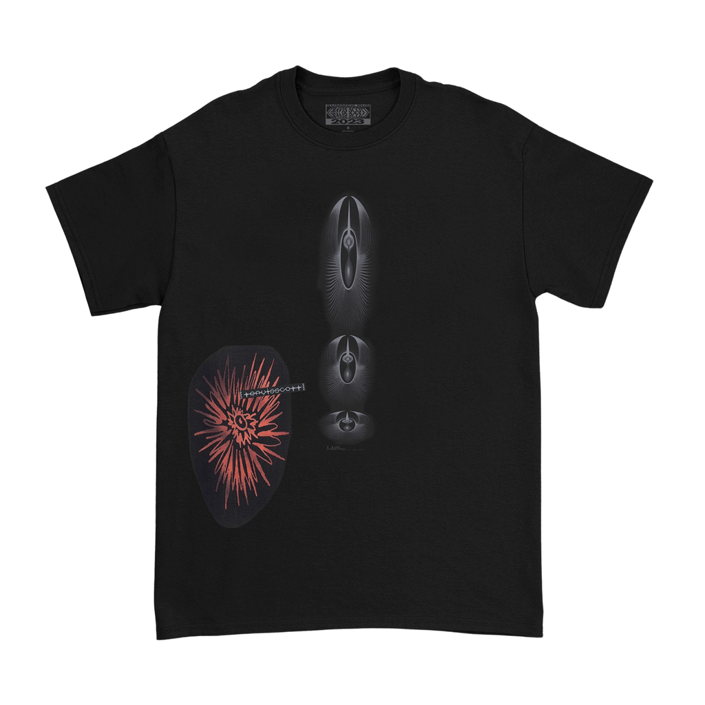 Travis Scott Summer Run 2023 Tee- Black (Dublin) - Kick Game