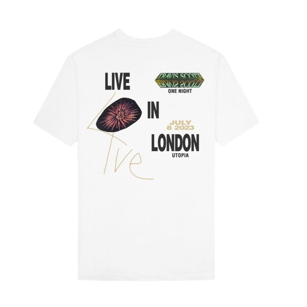 Travis Scott Summer Run 2023 Tee- White (London) - Kick Game