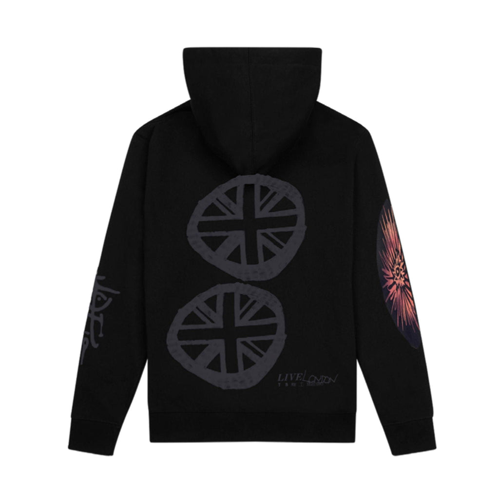 Travis Scott Summer Run 2023 Zip-Up Hoodie - Black (London) - Kick Game