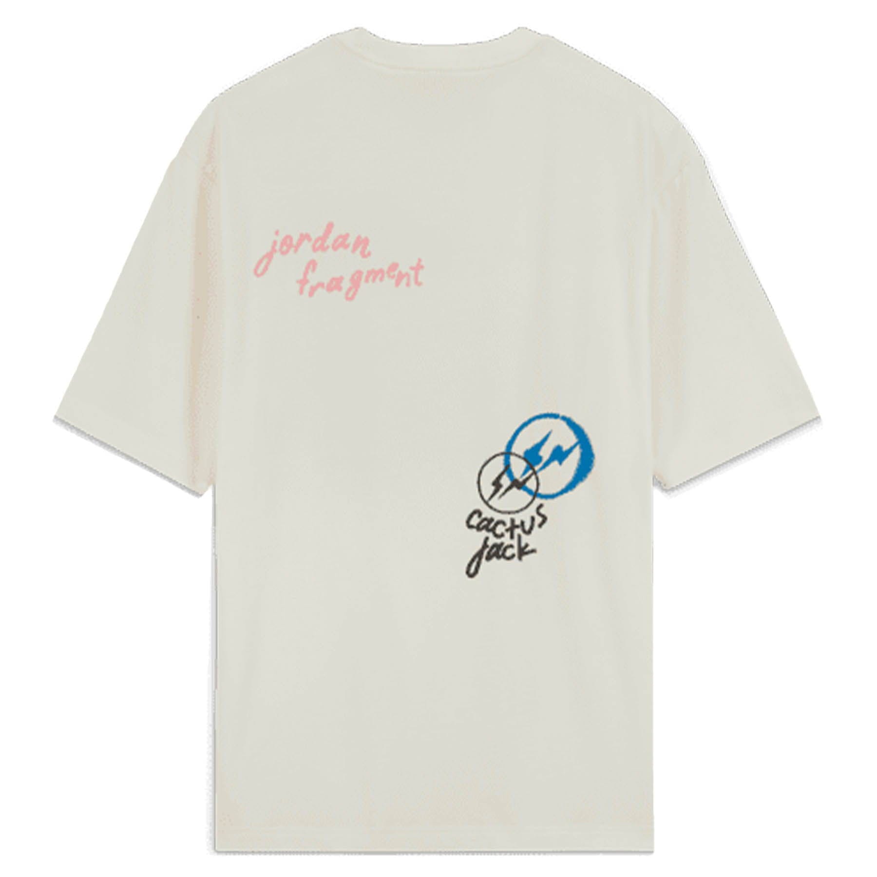 Air Jordan x Travis Scott x Fragment Short-Sleeve Tee 'White