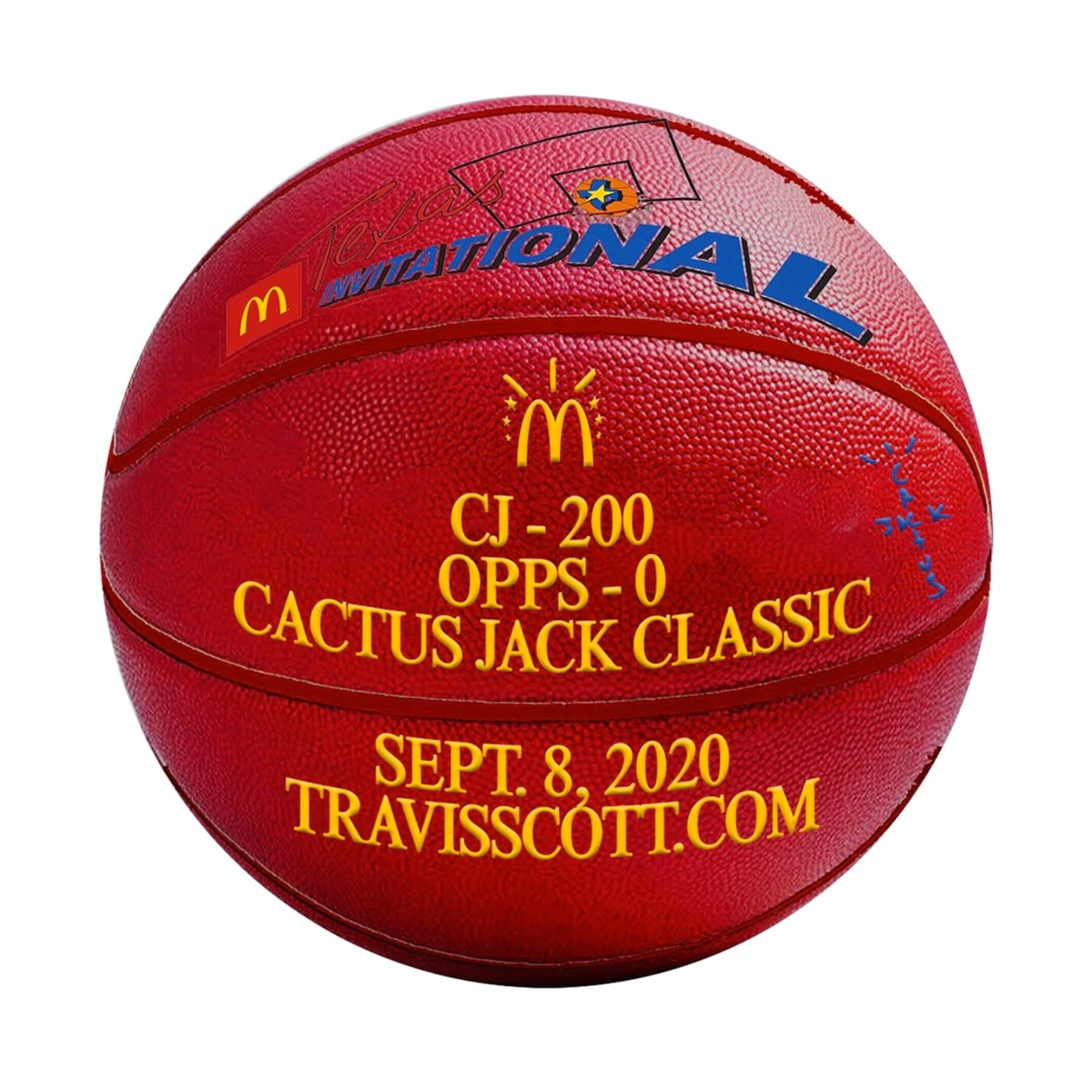 Travis Scott x McDonalds All American 92' Basketball — Kick Game
