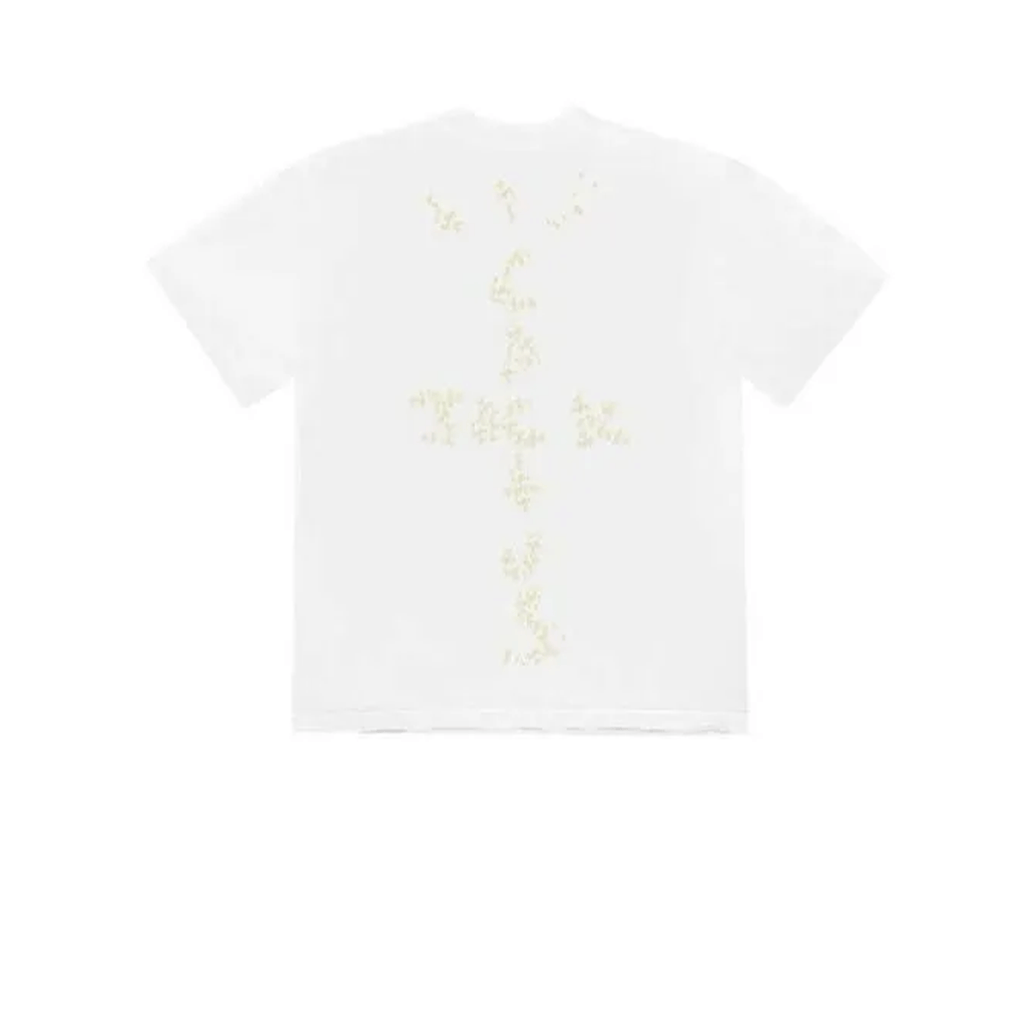 Travis Scott x McDonald's Sesame T-shirt 'White'
