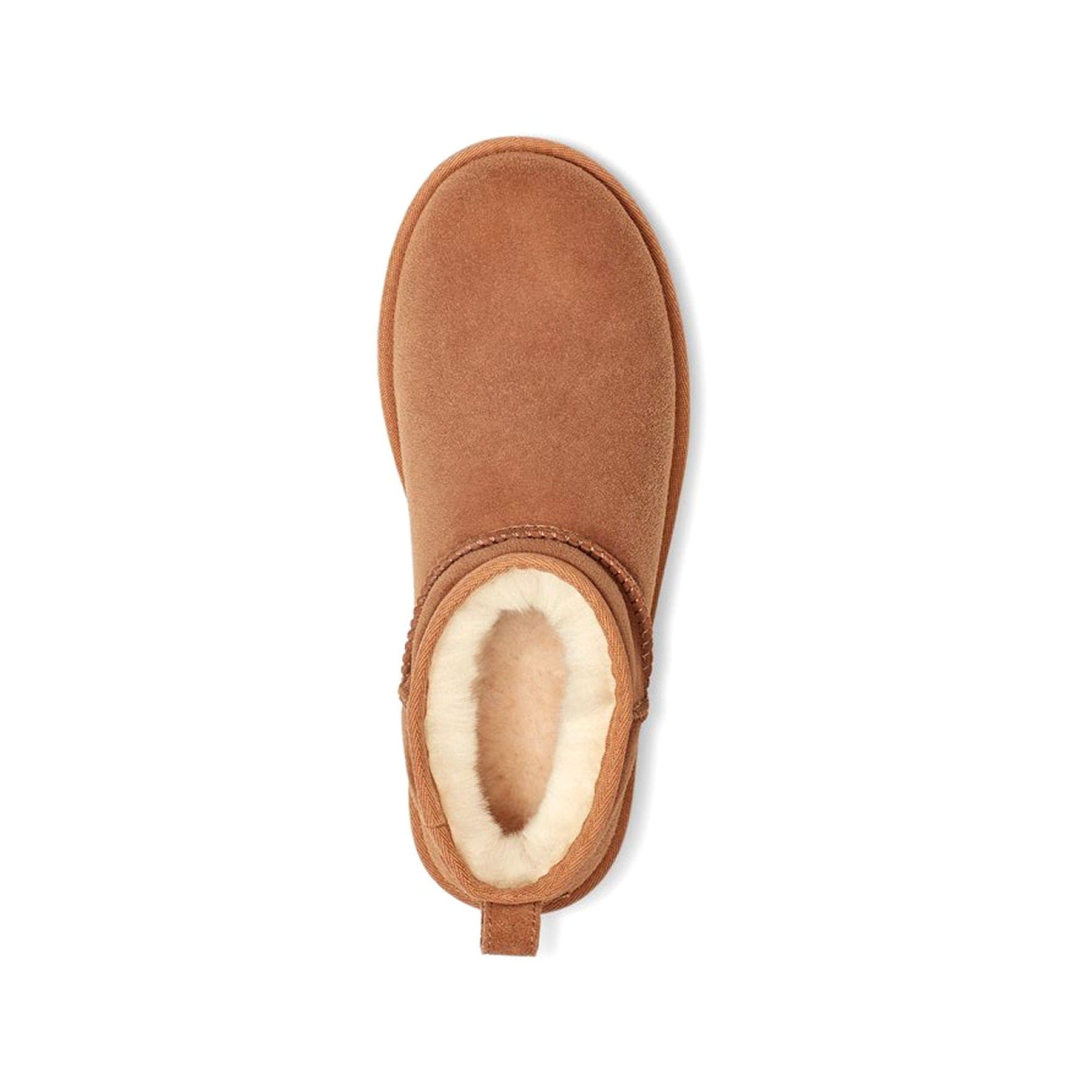 Ugg classic deals ultra mini kids 6 womens 8 chestnut