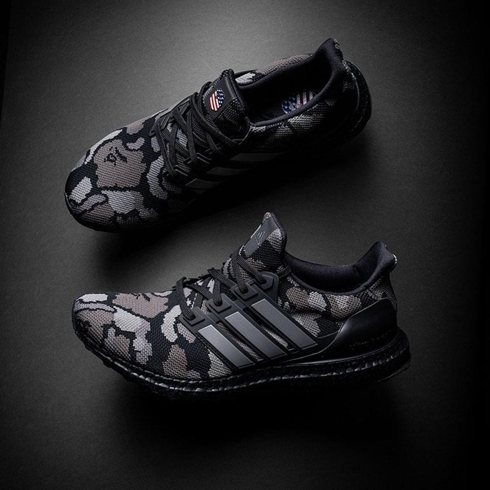 Ultraboost hotsell bape shoes