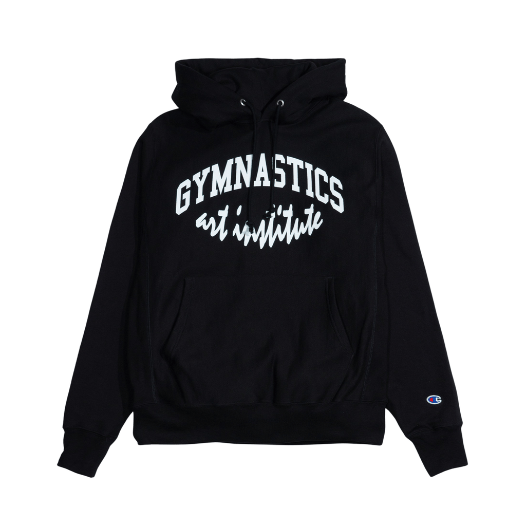 Virgil Abloh Gymnastics Art Institute Hoodie 'Black' - Kick Game